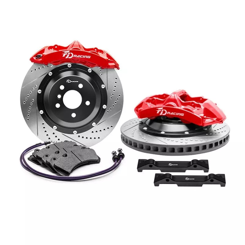 Volkswagen Brake Caliper Kit with big six piston design for enhanced braking performance