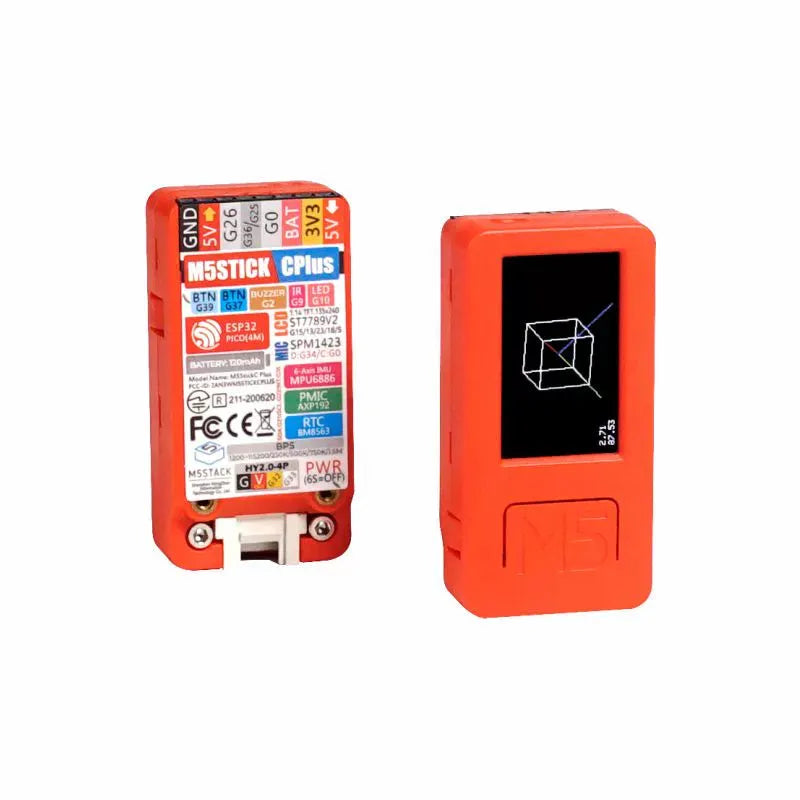 Official IoT development board with a 1.14-inch colour LCD screen, Type-C port, Grove connector, and two buttons