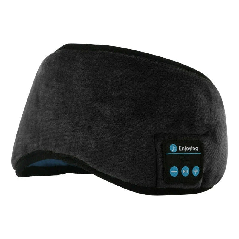 Wireless Bluetooth 5.0 Sleep Headphones with Plush Sleep Mask and Music Player