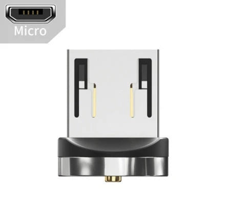 Magnetic USB Type C Charging Cable with 360-degree Rotation and Fast Charging Capabilities