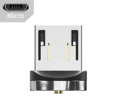Magnetic USB Type C Charging Cable with 360-degree Rotation and Fast Charging Capabilities