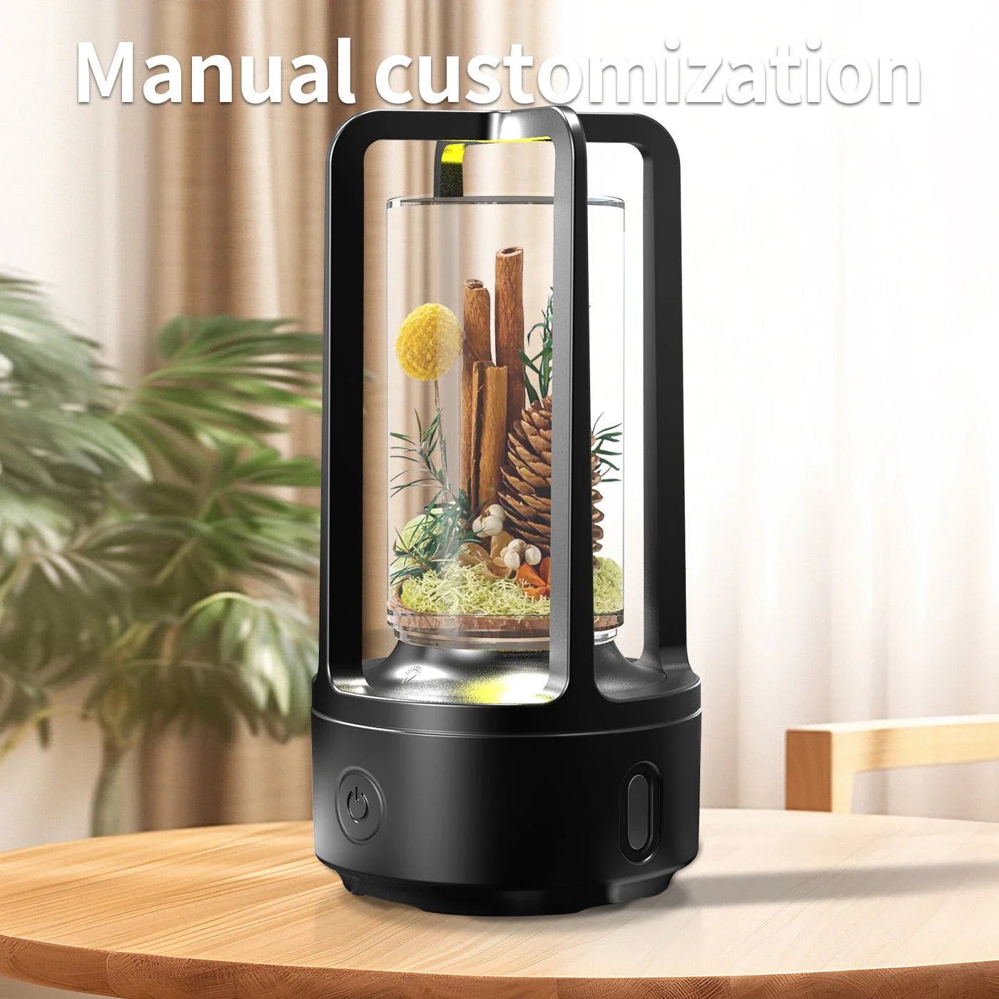 Versatile 2-in-1 Crystal Light Speaker with Bluetooth connectivity and a mesmerizing light display