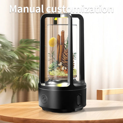 Versatile 2-in-1 Crystal Light Speaker with Bluetooth connectivity and a mesmerizing light display
