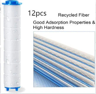 Premium high-pressure rainfall shower head with multiple spray modes and filtration for a refreshing and relaxing bathing experience