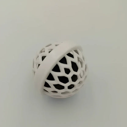 8cm bag cleaning ball with sticky interior for removing dust and debris from handbags and backpacks