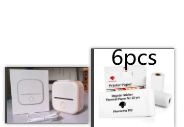 Portable Thermal Label Printer with Bluetooth Connectivity for Home, Office, and Small Business Organization