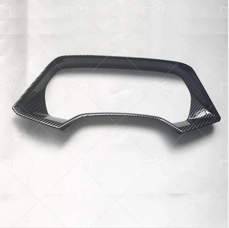 BMW X5 dashboard decorative frame in carbon fibre or peach wood finish for 2022 X5L model.
