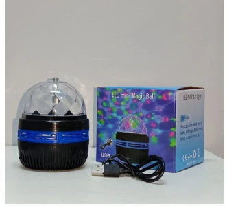 Mesmerizing galaxy projector lamp with rotating starry night display, perfect for creating a soothing, enchanting atmosphere in any room