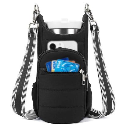 Cloth water bottle bag for bicycles in modern simplicity style