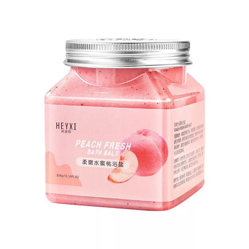 Household Exfoliating Body Scrub Cream in 350g container, suitable for all skin types