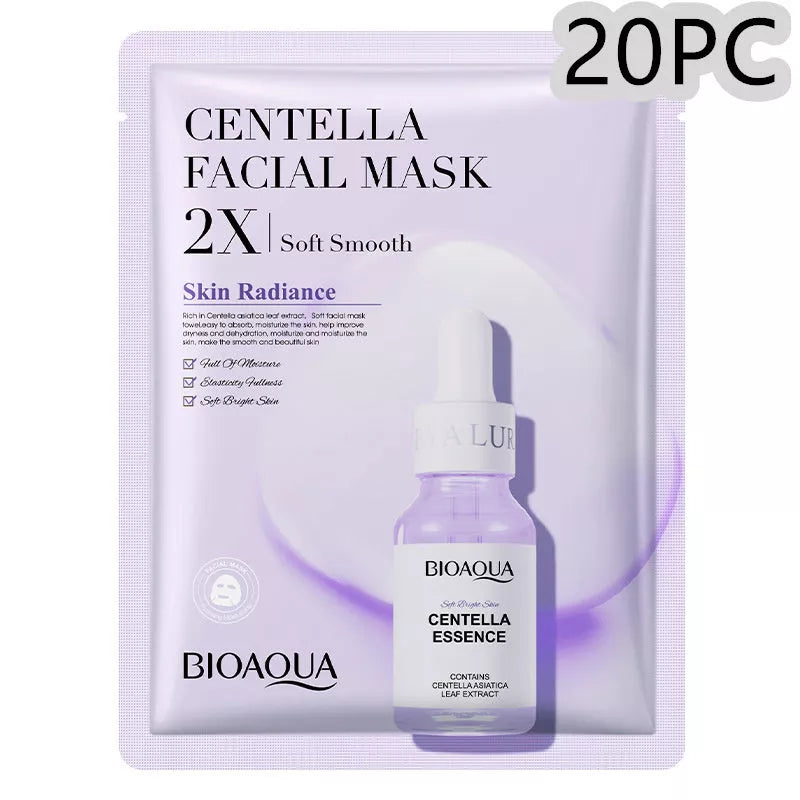 Collagen Face Mask with Hyaluronic Acid for deep skin hydration and firming
