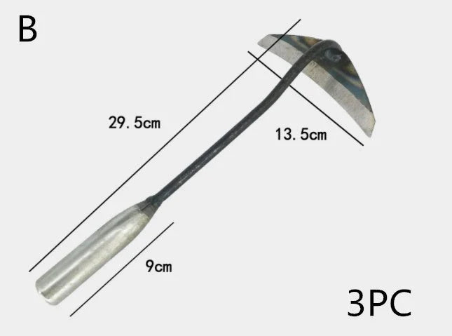 Premium Manganese Steel Garden Hoe - Durable and Versatile Gardening Tool
