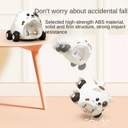 Interactive cartoon toy car for children, available in Little Tiger, Little Bear, and Puppy styles