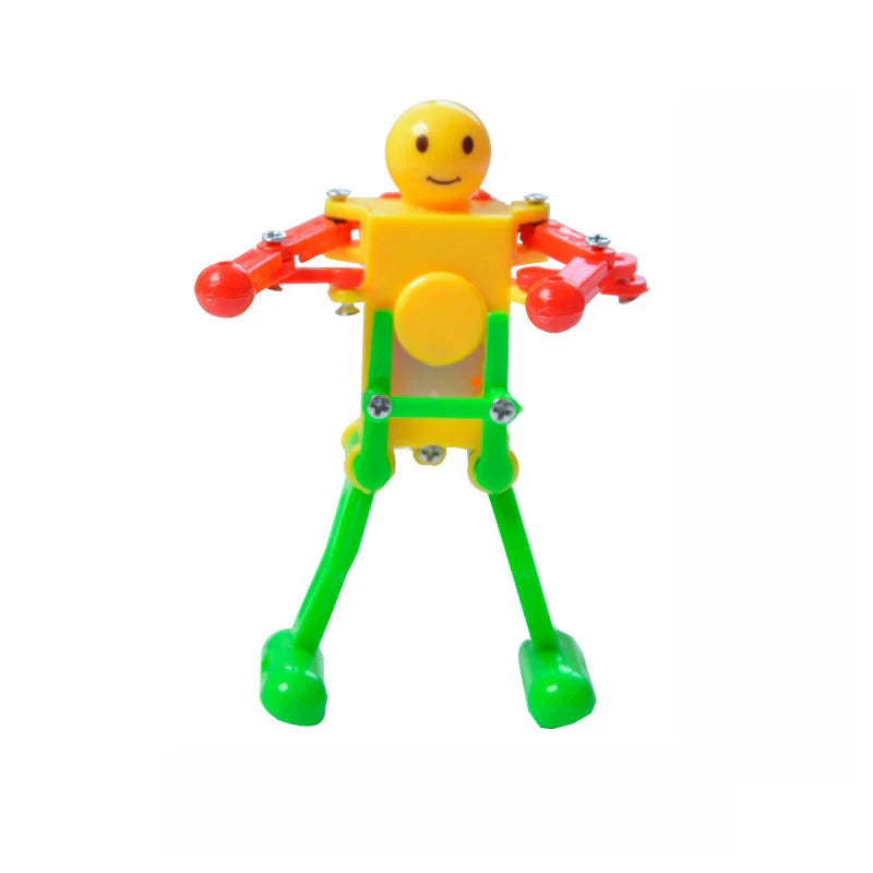 Clockwork Dancing Robot - Entertaining Twist and Twirl Toy for Kids