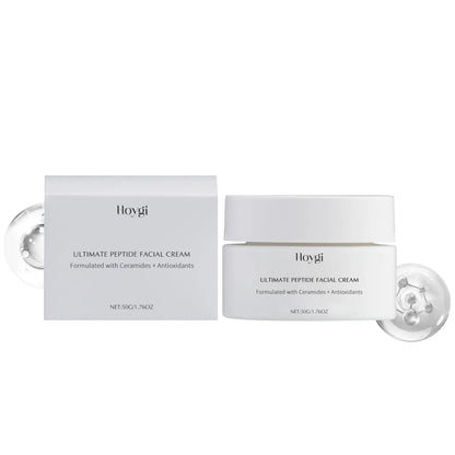 50G jar of Deep Nourishing Moisturising Facial Cream with Ceramide NP and peptides.