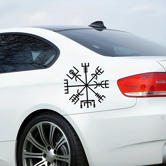 13x13cm square vinyl car body sticker with vegetarian no charm design for window and notebook decoration
