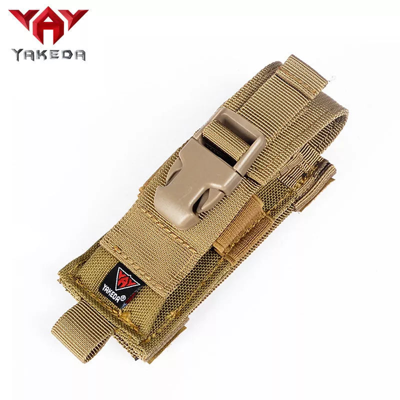 Multi-function mountaineering camping bodypack in durable nylon, available in mud and black ACU