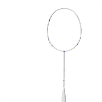 K520pro all carbon fibre badminton racket in black, pink, or white with optional line patterns