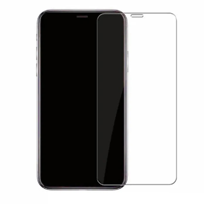 Tempered glass screen protector for iPhone with curved edge design