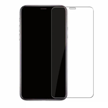 Tempered glass screen protector for iPhone with curved edge design