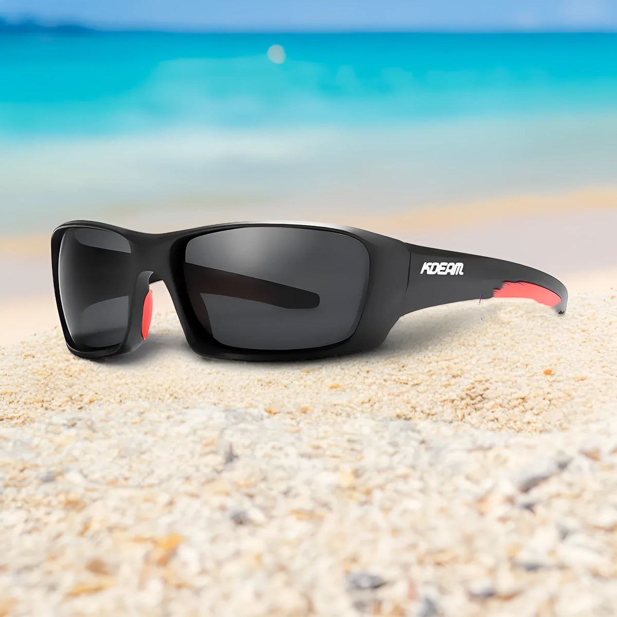 Ultralight polarised sports sunglasses with TR90 frame and TAC lenses in multiple colour options.