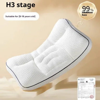 Dual-sided children's neck pillow for ages 1-3-6 in modern simplicity style.