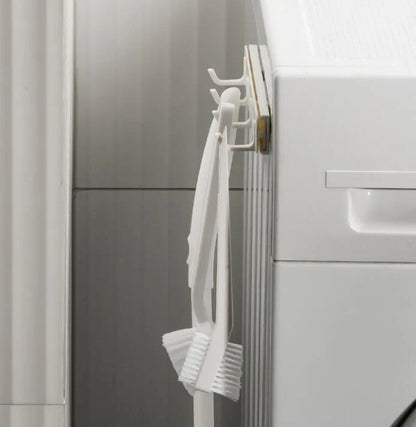 Four-Row Gap Hook for kitchen and bathroom organization, no-drill installation