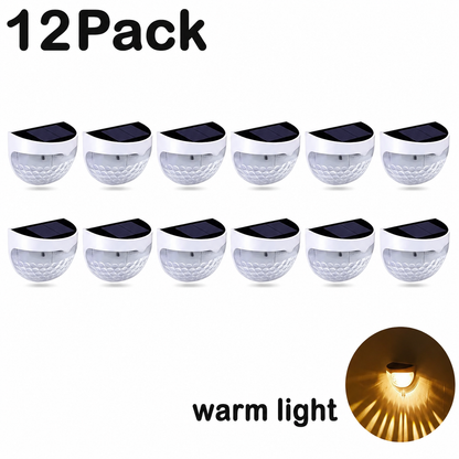 Solar-powered outdoor wall lamp with integrated LED technology providing 8-12 hours of continuous illumination from a single day's solar charge, featuring IP55 waterproof rating for year-round garden use