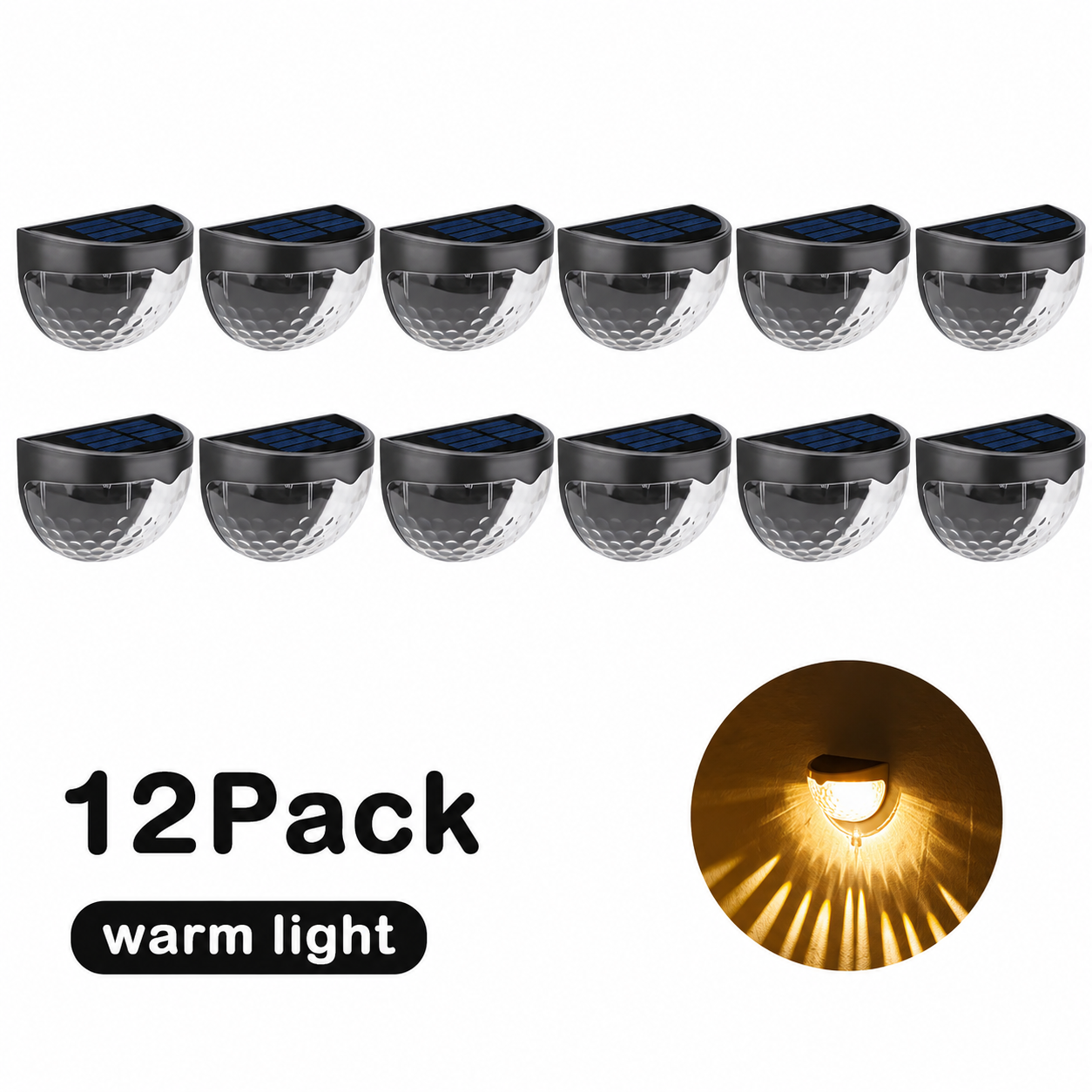 Solar-powered outdoor wall lamp with integrated LED technology providing 8-12 hours of continuous illumination from a single day's solar charge, featuring IP55 waterproof rating for year-round garden use
