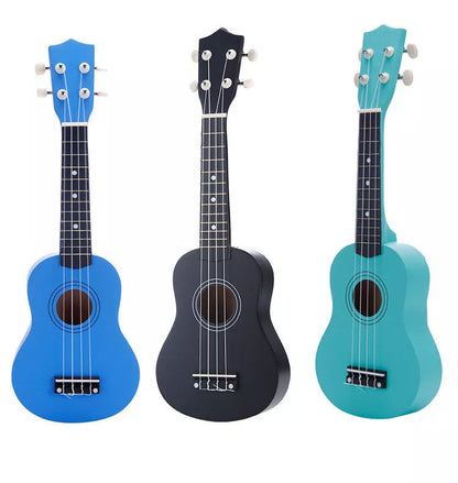 Children's 21-inch beginner guitar ukulele by Junning in various colors