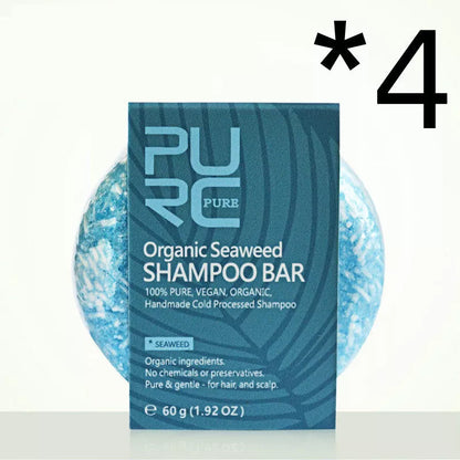 Purc Hand-Extracted Soap bar with natural ingredients for anti-dandruff and oil control