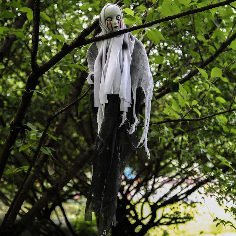 Halloween Skeleton Hanging Ghost Decor for Spooky Party Themes