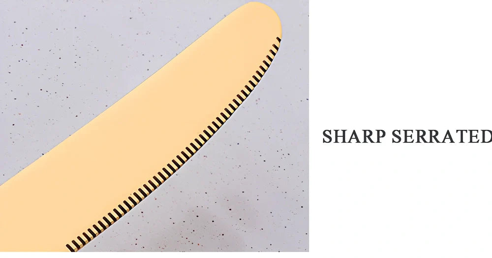 Four-piece stainless steel cutlery set with mirror polish finish, western style design