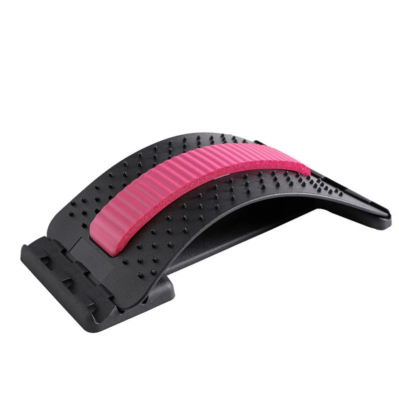 Adjustable Lumbar Support Massager for back pain relief with acupressure points