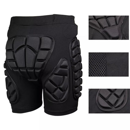 Cycling Hockey Pants with high-quality hot pressing EVA foam for impact resistance