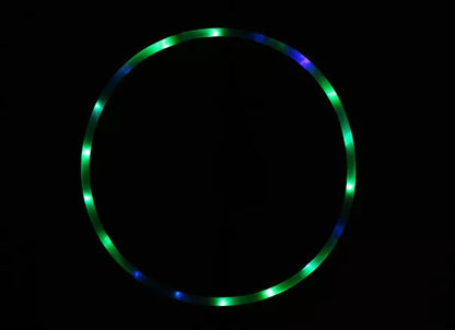 LED Glow Hula Hoop with colorful lights, perfect for fitness and parties