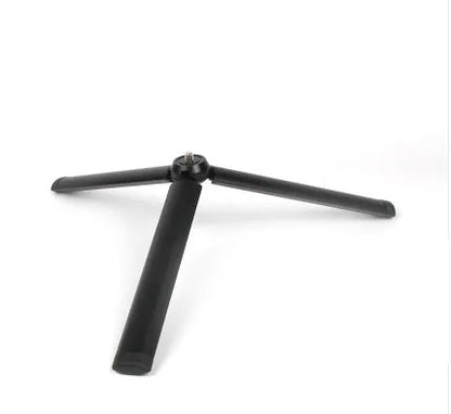 Black aluminium tripod stabilizer for Apple iPhone mobile phones