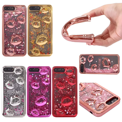 Huawei P series 3D lip TPU phone case in multiple colour options