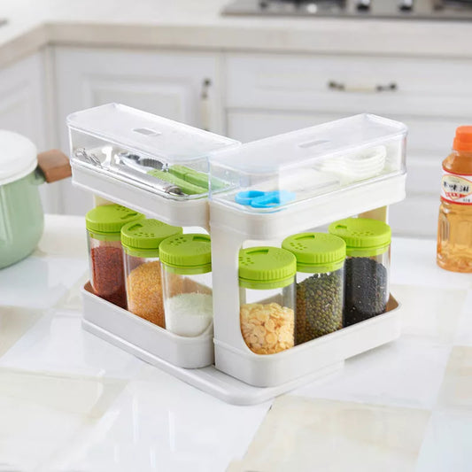 Kitchen Bathroom Storage Plastic Box in Grey, Coffee, Transparent colors