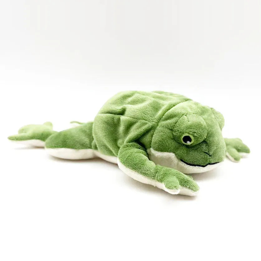 Green plush dog toy 27x16x5cm 57g sound and bite-resistant pet companion toy