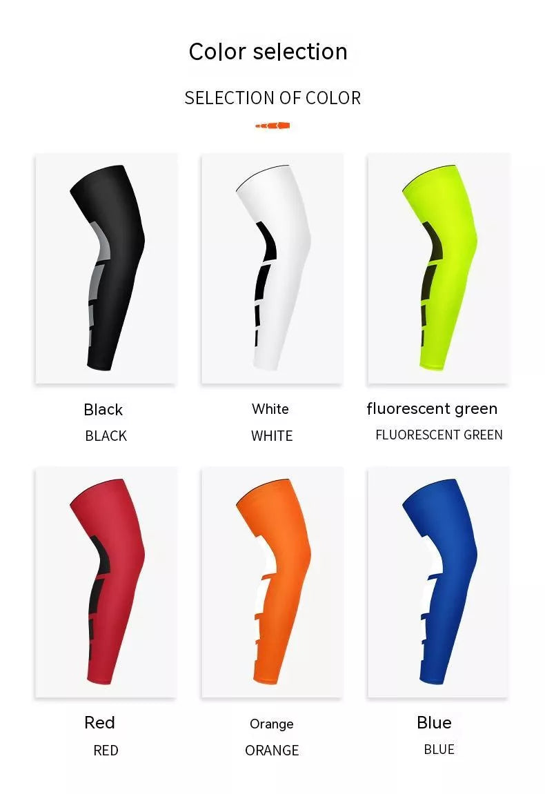 Adjustable knee pads for sports in multiple colors and sizes
