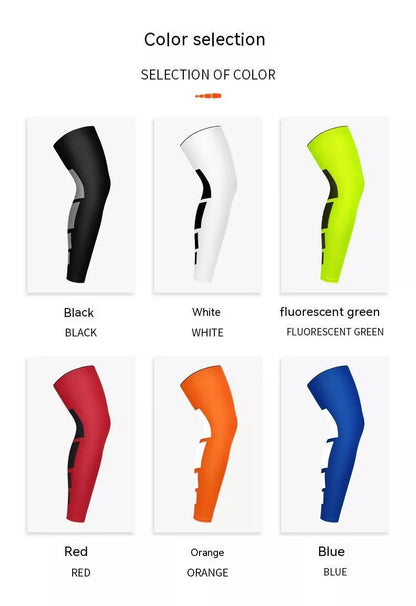 Adjustable knee pads for sports in multiple colors and sizes