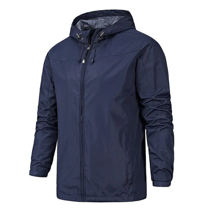 A versatile outdoor jacket with windproof and waterproof protection for all-season wear