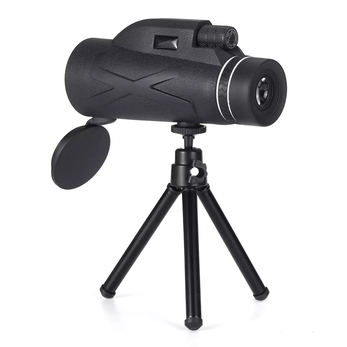 Portable Monocular Telescope with 80x Magnification and BAK4 Prism