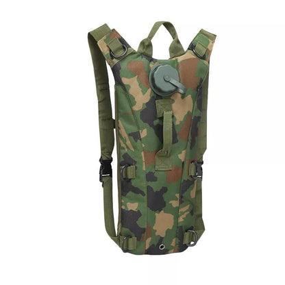 Outdoor Army Camouflage Backpack with waterproof liner and 3L capacity