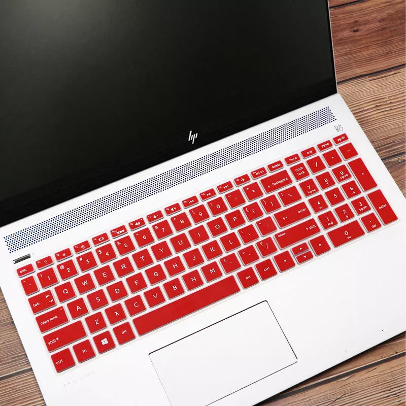 15.6-inch silicone keyboard film for HP Light and Shadow Wizard 4th Generation laptop in various colors