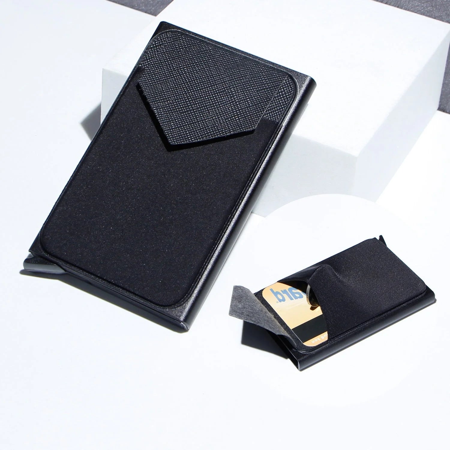 Aluminum alloy anti-theft multi card holder in various colors
