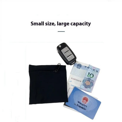 Wrist bag armband sleeve with 10cm width and 10.5cm height compartment for mobile phones