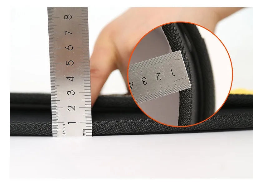 Fitness weightlifting waistband made from nylon material available in black, red, and yellow colours