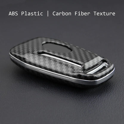 Plastic remote control protective shell for car keys in two colour options.